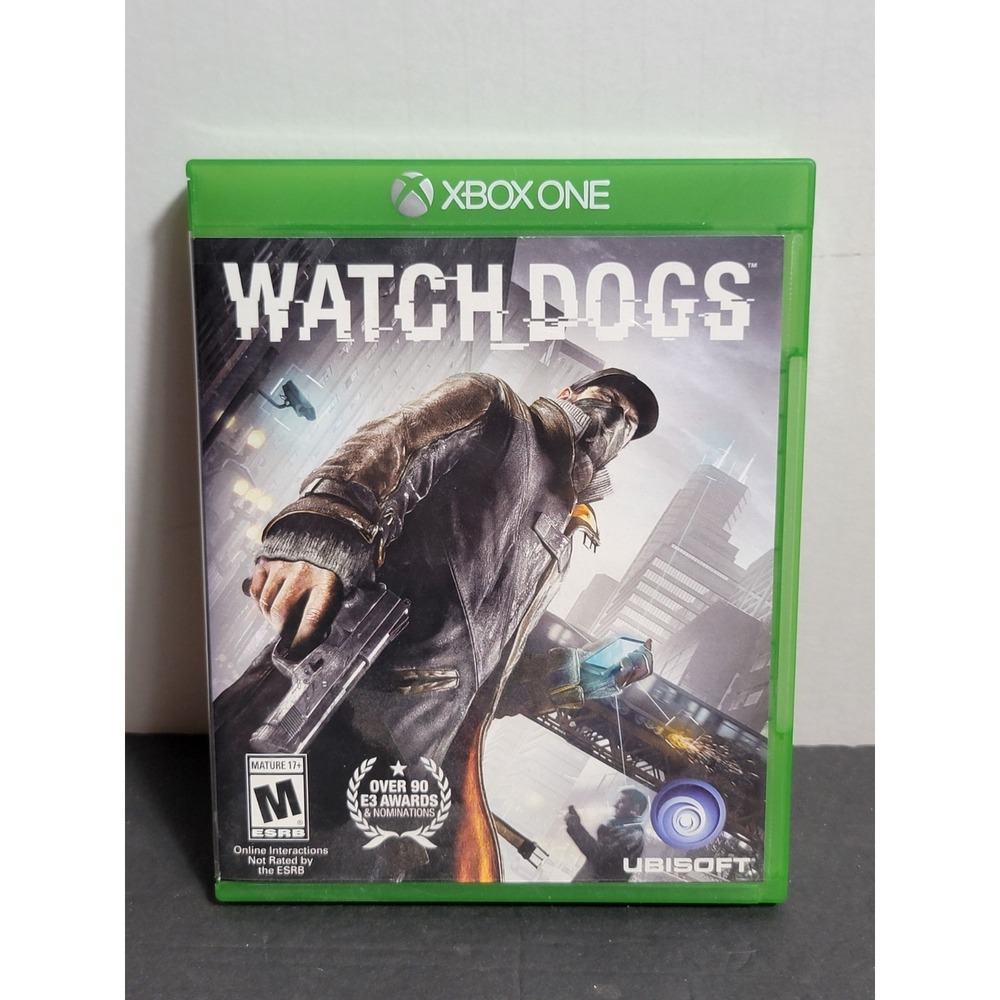 Watch Dogs Microsoft Xbox One Video Game Ubisoft Action Adventure Open World
